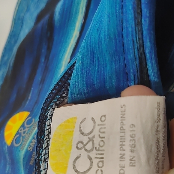 C&C California women's leggings gym attire- Size: small - multi color - Picture 3 of 4